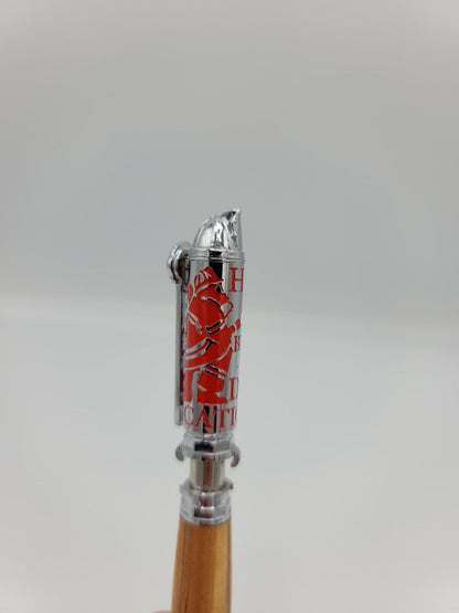 SALE | Firefighter | Light Stained | Handmade