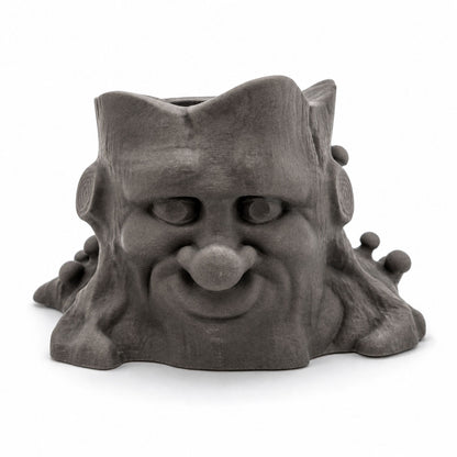 Pottery Old Man Pot Planter | 3.5" x 3.5" x 2.75" | Color Crete Creations