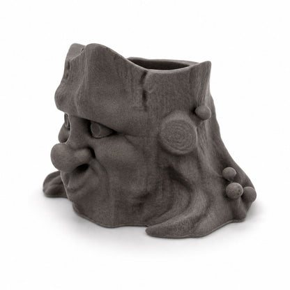 Pottery Old Man Pot Planter | 3.5" x 3.5" x 2.75" | Color Crete Creations