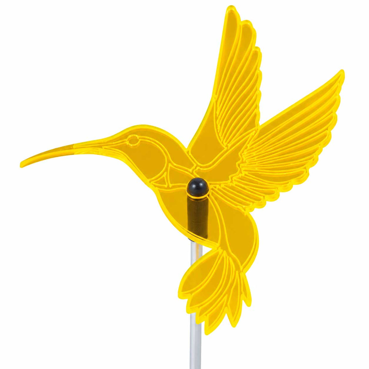 Garden Hummingbird Yard Decor | Variety 4 Pack | Glowing Creation